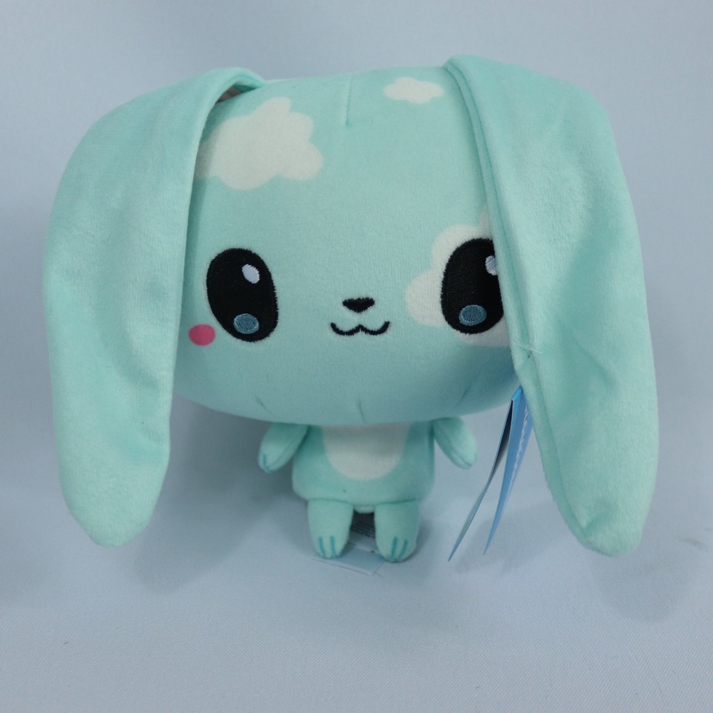 TeeTurtle Cloudheads Nimbus the Cloud Bunny Rabbit Plush Stuffed Animal 5" NWT
